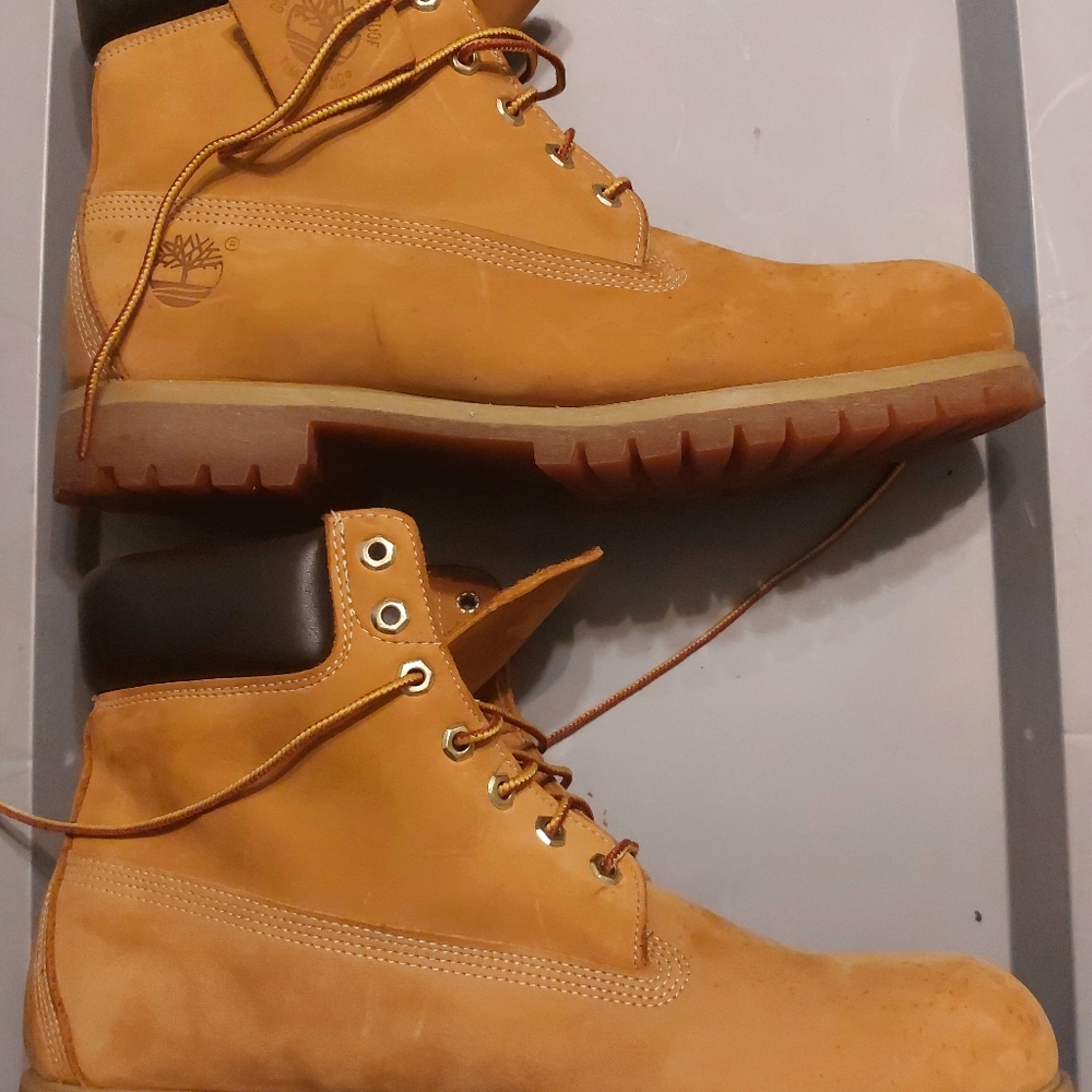 Timberland Men's Wheat Nubuck Boots
